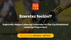 McDonald’s Fair Play Cup nevezés október 15-ig